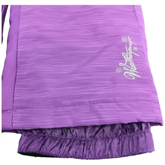 32 DEGREES-Weatherproof-Ski / Snow Pants-GIRLS- SIZE--SMALL- 7/8- Purple - Picture 8 of 16